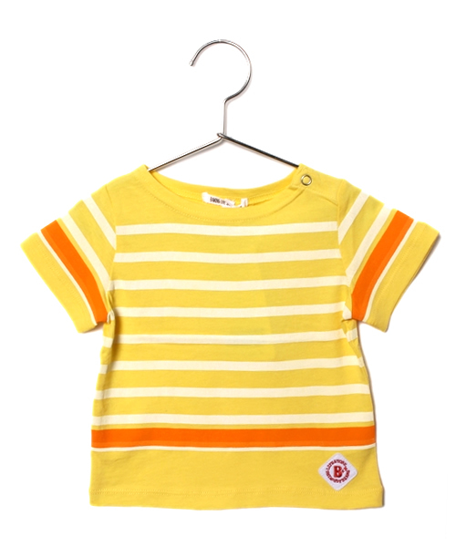 B:MING by BEAMS（ビーミングバイビームス）の「ビーミング by ビームス / ボーダーTシャツ 15SS（Tシャツ/カットソー・キッズ・イエロー/ホワイト/ホワイト系その他/グレー・110/130/100/120/150/80/90/140）」の16枚目の写真