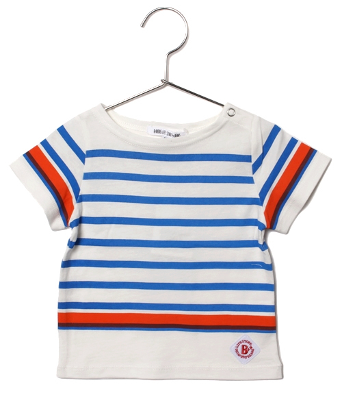 B:MING by BEAMS（ビーミングバイビームス）の「ビーミング by ビームス / ボーダーTシャツ 15SS（Tシャツ/カットソー・キッズ・イエロー/ホワイト/ホワイト系その他/グレー・110/130/100/120/150/80/90/140）」の13枚目の写真