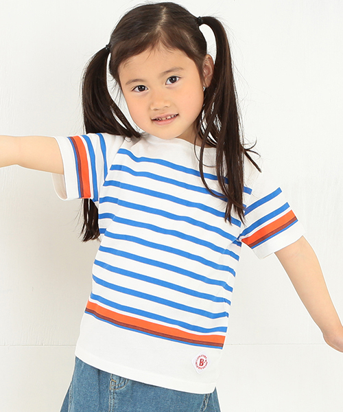 B:MING by BEAMS（ビーミングバイビームス）の「ビーミング by ビームス / ボーダーTシャツ 15SS（Tシャツ/カットソー・キッズ・イエロー/ホワイト/ホワイト系その他/グレー・110/130/100/120/150/80/90/140）」の14枚目の写真