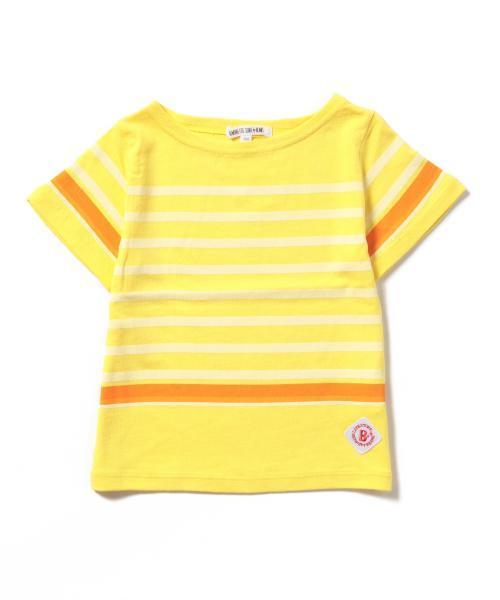 B:MING by BEAMS（ビーミングバイビームス）の「ビーミング by ビームス / ボーダーTシャツ 15SS（Tシャツ/カットソー・キッズ・イエロー/ホワイト/ホワイト系その他/グレー・110/130/100/120/150/80/90/140）」の12枚目の写真
