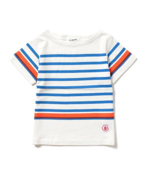 B:MING by BEAMS（ビーミングバイビームス）の「ビーミング by ビームス / ボーダーTシャツ 15SS（Tシャツ/カットソー・キッズ・イエロー/ホワイト/ホワイト系その他/グレー・110/130/100/120/150/80/90/140）」の11枚目の写真