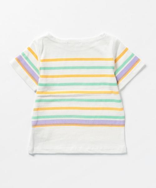 B:MING by BEAMS（ビーミングバイビームス）の「ビーミング by ビームス / ボーダーTシャツ 15SS（Tシャツ/カットソー・キッズ・イエロー/ホワイト/ホワイト系その他/グレー・110/130/100/120/150/80/90/140）」の10枚目の写真