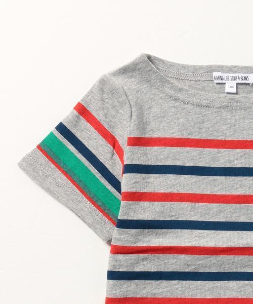 B:MING by BEAMS（ビーミングバイビームス）の「ビーミング by ビームス / ボーダーTシャツ 15SS（Tシャツ/カットソー・キッズ・イエロー/ホワイト/ホワイト系その他/グレー・110/130/100/120/150/80/90/140）」の18枚目の写真