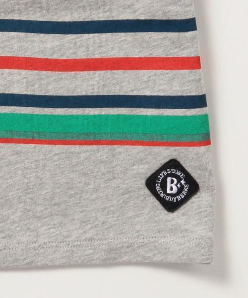 B:MING by BEAMS（ビーミングバイビームス）の「ビーミング by ビームス / ボーダーTシャツ 15SS（Tシャツ/カットソー・キッズ・イエロー/ホワイト/ホワイト系その他/グレー・110/130/100/120/150/80/90/140）」の19枚目の写真