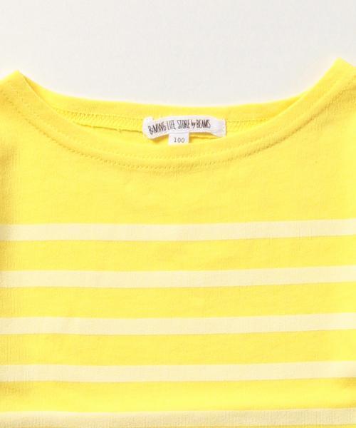 B:MING by BEAMS（ビーミングバイビームス）の「ビーミング by ビームス / ボーダーTシャツ 15SS（Tシャツ/カットソー・キッズ・イエロー/ホワイト/ホワイト系その他/グレー・110/130/100/120/150/80/90/140）」の21枚目の写真