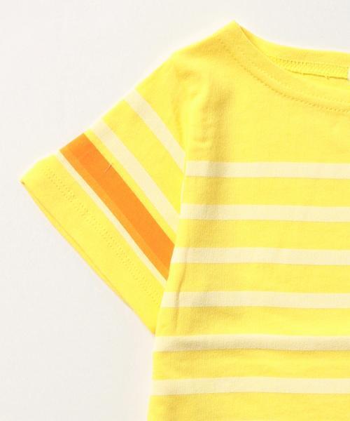 B:MING by BEAMS（ビーミングバイビームス）の「ビーミング by ビームス / ボーダーTシャツ 15SS（Tシャツ/カットソー・キッズ・イエロー/ホワイト/ホワイト系その他/グレー・110/130/100/120/150/80/90/140）」の22枚目の写真