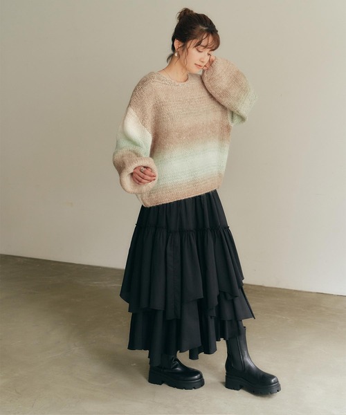 ｸﾞﾗﾃﾞｰｼｮﾝｼｮｰﾄﾆｯﾄ