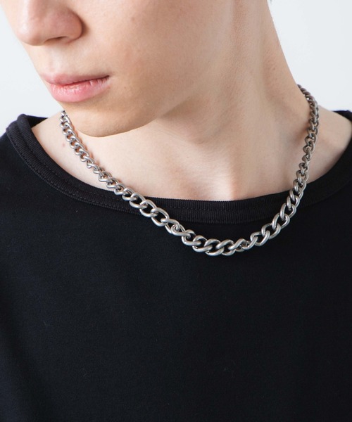 WEGO（ウィゴー）の「WEGO/ミックスチェーンネックレス（ネックレス・メンズ・その他2/その他3/その他1/その他4・FREE）」の18枚目の写真