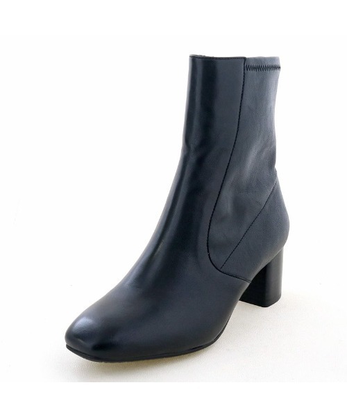 cava cava(サヴァサヴァ)の「ストレッチショートブーツ -1320497(ブーツ・レディース・ブラック/グレイッシュベージュ/ダークブラウン・22.5cm/24.5cm/24.0cm/23.0cm/23.5cm)」の7枚目の写真