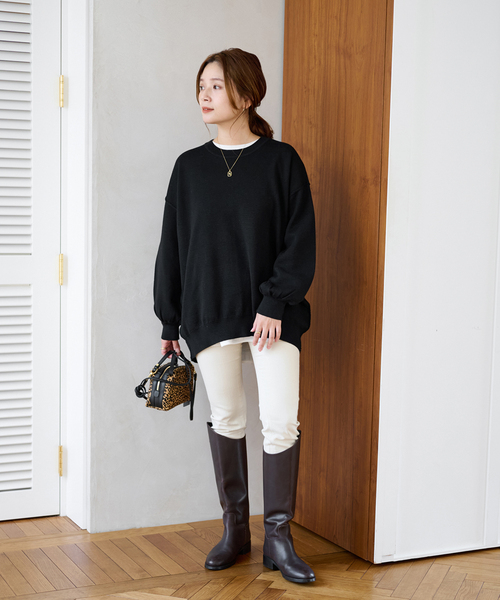 セール】ウォッシャブルミラノプルオーバー（ニット/セーター