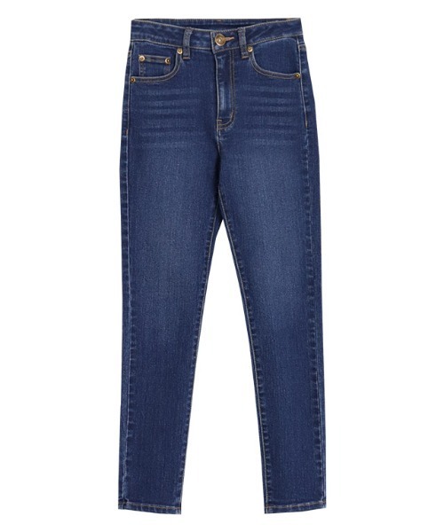 Pierrot（ピエロ）の「裏起毛アンクルスキニーデニム（デニムパンツ・レディース・ブラック/ブルー系その他2/ブラック系その他/ブルー系その他/ネイビー/インディゴブルー・M/L/LL/3L/4L/XS/S）」の7枚目の写真