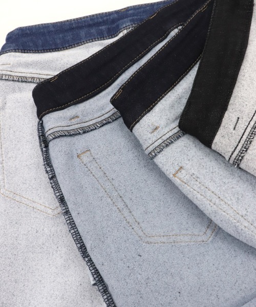 Pierrot（ピエロ）の「裏起毛アンクルスキニーデニム（デニムパンツ・レディース・ブラック/ブルー系その他2/ブラック系その他/ブルー系その他/ネイビー/インディゴブルー・M/L/LL/3L/4L/XS/S）」の17枚目の写真