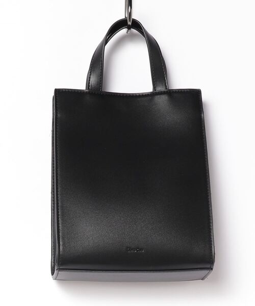 Libra Cue(リブラ キュー)の「スクエアミニトートバック(トートバッグ・レディース・レッド/ブラック・FREE)」の6枚目の写真