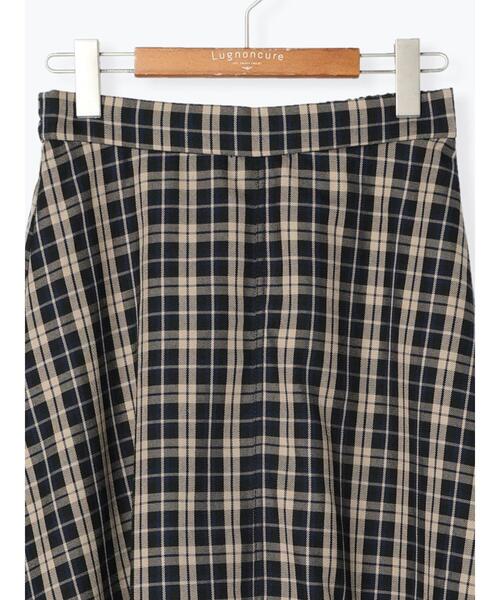 Lugnoncure（ルノンキュール）の「【BRING Material】フレアスカート（スカート・レディース・ブラック/ネイビー/ブラウン・ﾌﾘ-）」の22枚目の写真