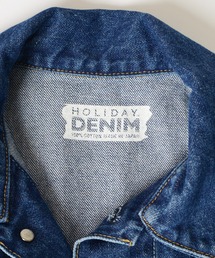 HOLIDAY（ホリデイ）の「PUFF SLEEVE DENIM BIG JACKET Ⅱ (DARK