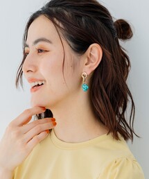 ナチュラルストーン ピアス