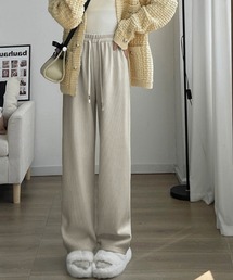 SAISON DE PAPILLON | 裏起毛コーデユロイワイドパンツ(その他パンツ)