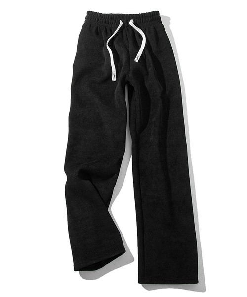 SAISON DE PAPILLON（セゾンドパピヨン）の「【お気に入り1万以上、高評価】ぬくぬく暖か！美シルエット裏起毛コーデユロイワイドパンツ オフィスカジュアル 着心地がいい（その他パンツ・レディース・ブラック/アイボリー/モカ/チャコール/ベージュ・M/L/XL）」の9枚目の写真