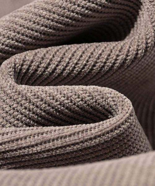 SAISON DE PAPILLON（セゾンドパピヨン）の「【お気に入り1万以上、高評価】ぬくぬく暖か！美シルエット裏起毛コーデユロイワイドパンツ オフィスカジュアル 着心地がいい（その他パンツ・レディース・ブラック/アイボリー/モカ/チャコール/ベージュ・M/L/XL）」の19枚目の写真