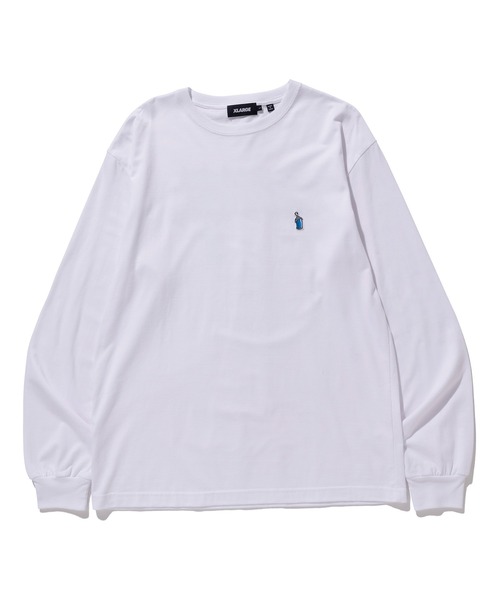 XLARGE（エクストララージ）の「L/S TEE BUFF（Tシャツ/カットソー・メンズ・ブラック/パープル/ホワイト・S/L/M/XL）」の9枚目の写真