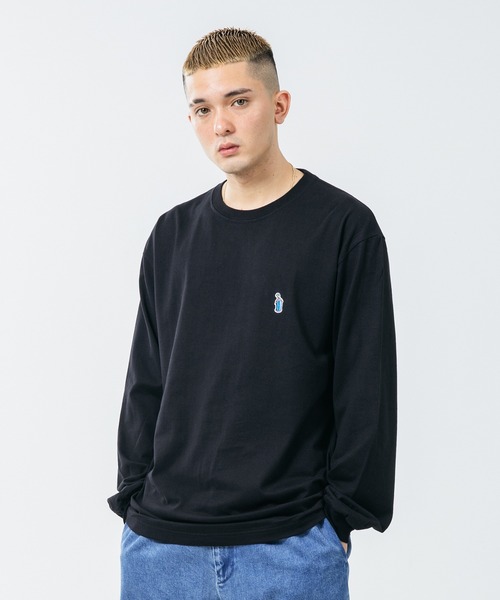 XLARGE（エクストララージ）の「L/S TEE BUFF（Tシャツ/カットソー・メンズ・ブラック/パープル/ホワイト・S/L/M/XL）」の20枚目の写真