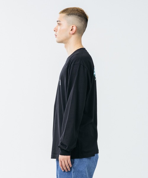 XLARGE（エクストララージ）の「L/S TEE BUFF（Tシャツ/カットソー・メンズ・ブラック/パープル/ホワイト・S/L/M/XL）」の16枚目の写真