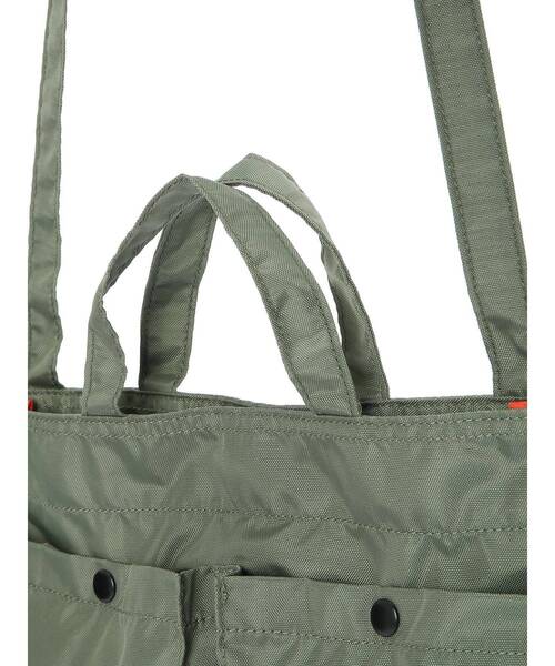 CRAFT STANDARD BOUTIQUE（クラフトスタンダードブティック）の「エアヘルメットショルダー（ショルダーバッグ・レディース・ブラック/カーキ・FREE）」の16枚目の写真