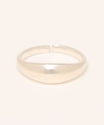 S925 Simple plump mini ring