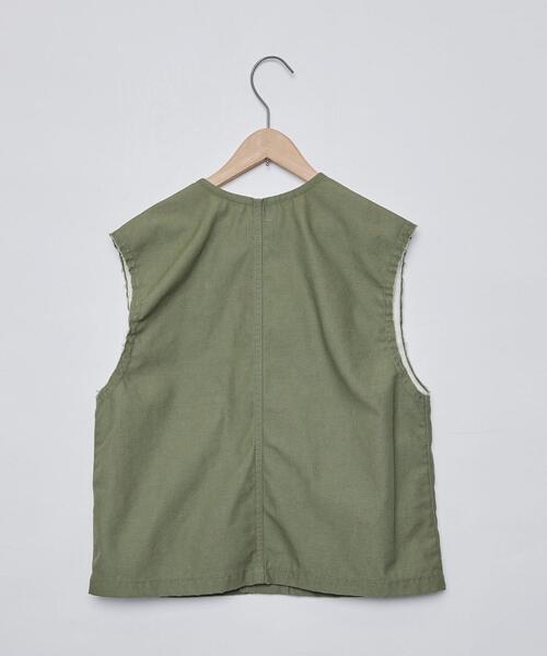coen（コーエン）の「ミリタリージレ（ベスト・キッズ・オリーブ・150/130/110）」の18枚目の写真