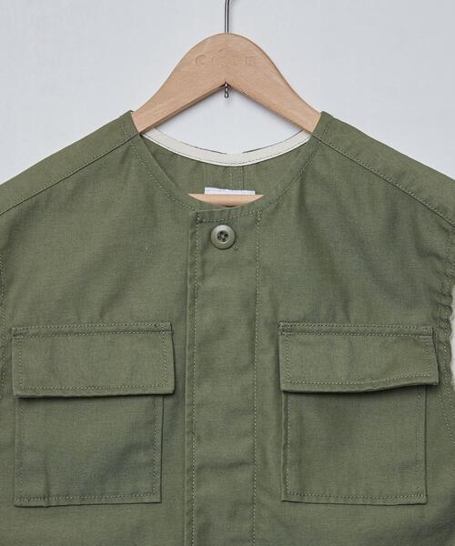 coen（コーエン）の「ミリタリージレ（ベスト・キッズ・オリーブ・150/130/110）」の19枚目の写真