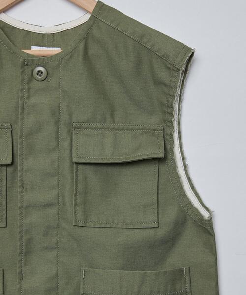 coen（コーエン）の「ミリタリージレ（ベスト・キッズ・オリーブ・150/130/110）」の20枚目の写真