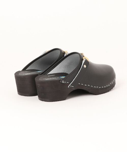 MOHEDA TOFFELN(モヘダトフェール)の「MOHEDA TOFFELN (モヘダトフェール) / サボサンダル ビット TRIM(サンダル・レディース・ブラック・38/36/37/35)」の2枚目の写真