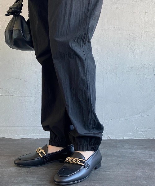 AMERICANA（アメリカーナ）の「[Americana×JEANS FACTORY/アメリカーナ×ジーンズファクトリー] 別注 ナイロンイージーパンツ（その他パンツ・レディース・ブラック/グリーン/ピンク・S/M）」の15枚目の写真