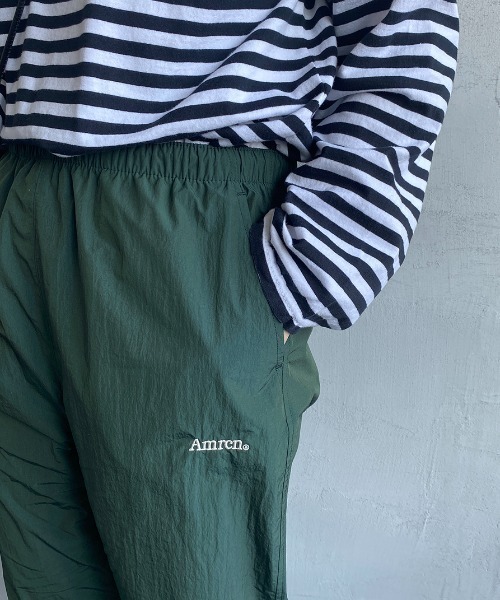 AMERICANA（アメリカーナ）の「[Americana×JEANS FACTORY/アメリカーナ×ジーンズファクトリー] 別注 ナイロンイージーパンツ（その他パンツ・レディース・ブラック/グリーン/ピンク・S/M）」の22枚目の写真