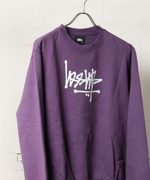 Stüssy ダークグレー クルーネック スウェット M 118531-s1.jpg