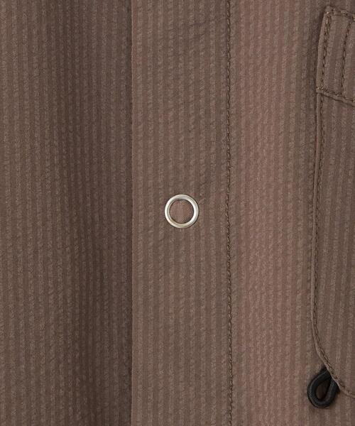 WILD THINGS(ワイルドシングス)の「【別注】<WILD THINGS>TJ EX WT ショートスリーブ シャツ 110-130cm(シャツ/ブラウス・キッズ・ダークグレー/ブラウン・S(120-130cm)/XS(110-120cm))」の10枚目の写真