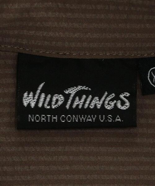 WILD THINGS(ワイルドシングス)の「【別注】<WILD THINGS>TJ EX WT ショートスリーブ シャツ 110-130cm(シャツ/ブラウス・キッズ・ダークグレー/ブラウン・S(120-130cm)/XS(110-120cm))」の13枚目の写真