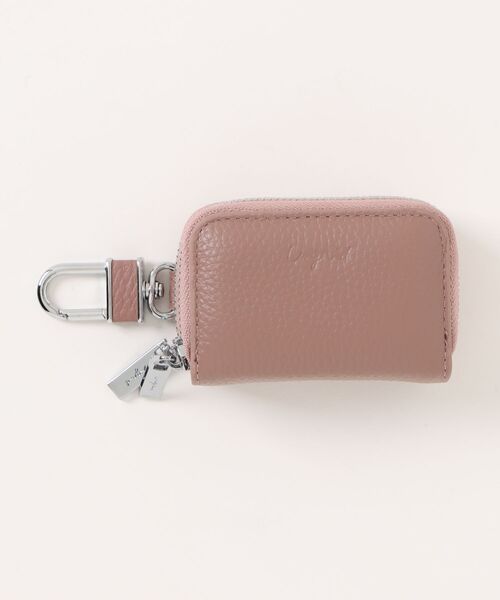 Ungrid（アングリッド）の「【Ungrid/アングリッド】 シュリンクレザー W ZIP スマートキーケース（キーケース/キーアクセサリー・レディース・ベージュ系その他/ブラック/カーキ/アイボリー/グレイッシュブルー/ネイビー/グレイッシュベージュ/オリーブ/キャメル/シルバー/チャコールグレー/オレンジ/ラベンダー/マスタード/ゴールド/ミント/スモークピンク・FREE）」の14枚目の写真