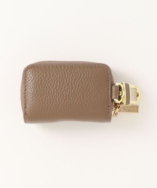Ungrid（アングリッド）の「【Ungrid/アングリッド】 シュリンクレザー W ZIP スマートキーケース（キーケース/キーアクセサリー・レディース・ベージュ系その他/ブラック/カーキ/アイボリー/グレイッシュブルー/ネイビー/グレイッシュベージュ/オリーブ/キャメル/シルバー/チャコールグレー/オレンジ/ラベンダー/マスタード/ゴールド/ミント/スモークピンク・FREE）」の18枚目の写真