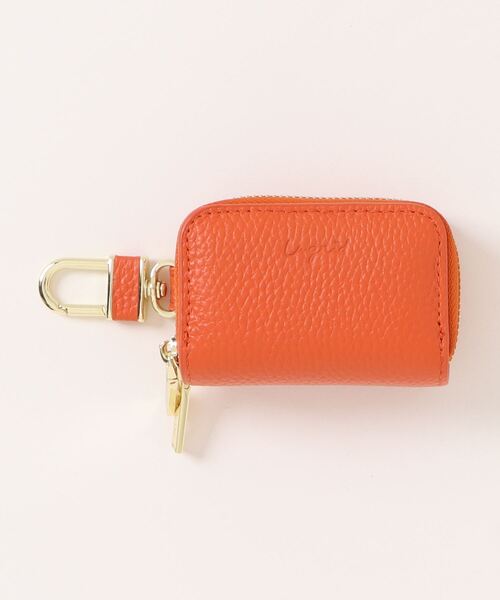 Ungrid（アングリッド）の「【Ungrid/アングリッド】 シュリンクレザー W ZIP スマートキーケース（キーケース/キーアクセサリー・レディース・ベージュ系その他/ブラック/カーキ/アイボリー/グレイッシュブルー/ネイビー/グレイッシュベージュ/オリーブ/キャメル/シルバー/チャコールグレー/オレンジ/ラベンダー/マスタード/ゴールド/ミント/スモークピンク・FREE）」の20枚目の写真