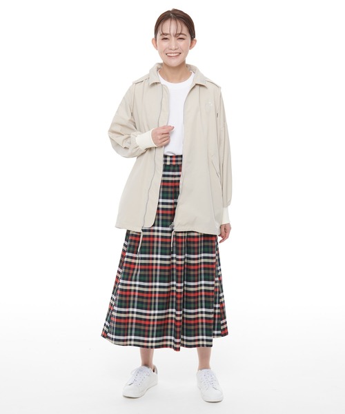 Arnold Palmer（アーノルドパーマー）の「オーバーサイズ フード ミリタリー コーチジャケット（ミリタリージャケット・レディース・アイボリー/カーキ/ブラック・S/M/L）」の14枚目の写真