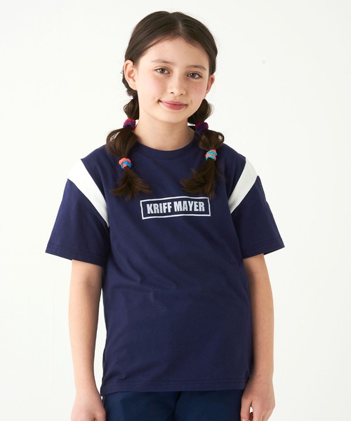 【セール】楽LUCK-TEE(肩切替)(Tシャツ/カットソー)|KRIFF MAYER Kid's Collection(クリフメイヤーキッズ ...