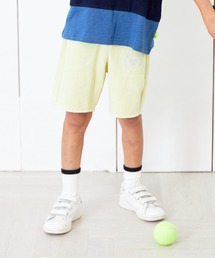 MAKE YOUR DAY | MYDロゴ刺繍スウェット5分丈パンツ■80~140cm(スウェットパンツ)