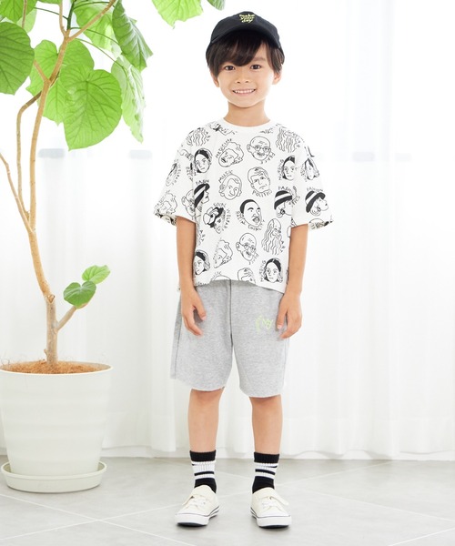 MAKE YOUR DAY(メイクユアデイ)の「MYDロゴ刺繍スウェット5分丈パンツ■80~140cm(スウェットパンツ・キッズ・イエロー/ブルー/グレー・80/90/100/110/120/130/140)」の6枚目の写真