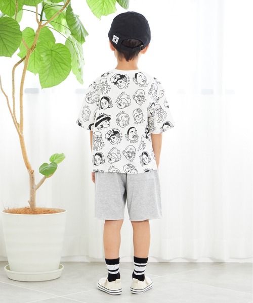 MAKE YOUR DAY(メイクユアデイ)の「MYDロゴ刺繍スウェット5分丈パンツ■80~140cm(スウェットパンツ・キッズ・イエロー/ブルー/グレー・80/90/100/110/120/130/140)」の7枚目の写真