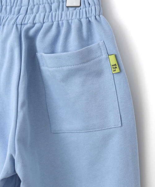 MAKE YOUR DAY(メイクユアデイ)の「MYDロゴ刺繍スウェット5分丈パンツ■80~140cm(スウェットパンツ・キッズ・イエロー/ブルー/グレー・80/90/100/110/120/130/140)」の19枚目の写真