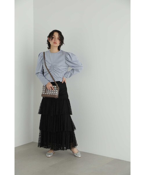 JILL STUART(ジルスチュアート)の「◆プレイポシェット(ショルダーバッグ・レディース・ブラウン/ピンク/ネイビー・フリ-)」の9枚目の写真