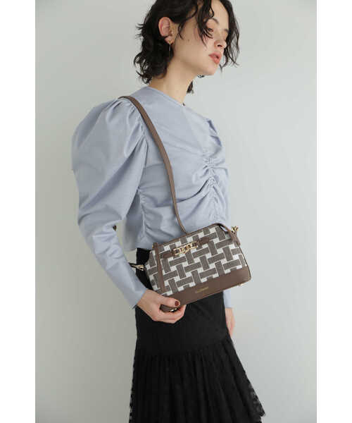 JILL STUART(ジルスチュアート)の「◆プレイポシェット(ショルダーバッグ・レディース・ブラウン/ピンク/ネイビー・フリ-)」の19枚目の写真
