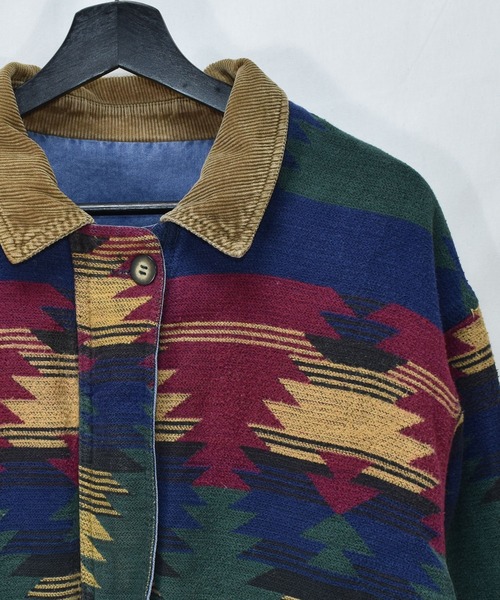 80’s 90’s Vintage リバーシブル　ジャケットブルゾン VINTAGE（ヴィンテージ）の「【ヴィンテージ古着】90s NORTH