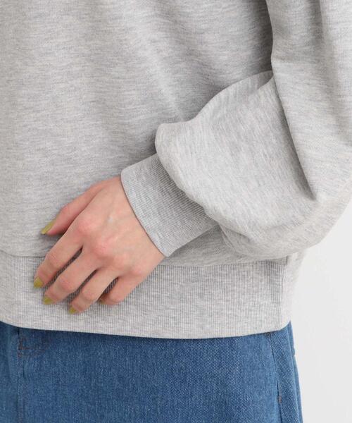 DRESKIP(ドレスキップ)の「◆【大人のためのスウェット】衿フリルレ-スのレイヤード風(スウェット・レディース・グレー/オフホワイト/ブラック・03/02)」の19枚目の写真